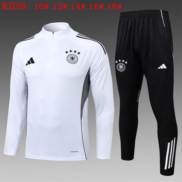 Ninos Sudadera De Training Alemania 2026/27 Blanco